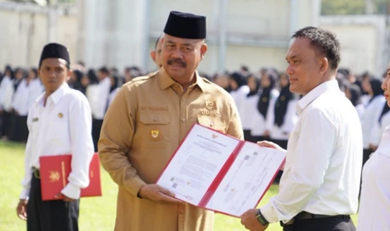 Pemkab Kukar Lantik Ribuan PPPK, Tegaskan Reformasi Pelayanan Publik